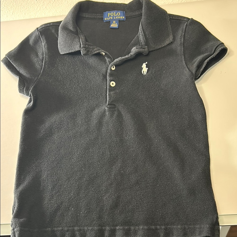 Polo by Ralph Lauren Kids Black Polo Shirt
